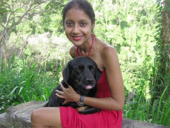 Kristel-Marie Ramnath and Clio (Best Pets Animal Behaviour website) 