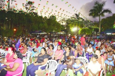 The gathering at State House (GINA photo)