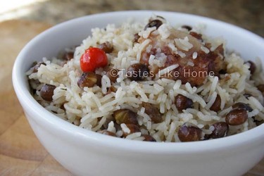 Rice & Peas (Photo by Cynthia Nelson) 