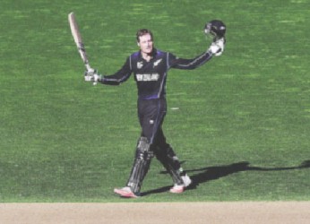 Martin Guptill’s masterclass helped eliminate the West Indies from the World Cup competition yesterday. 