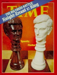 The busts of Spassky and Fischer portrayed on the illustrious Time Magazine cover as the contenders for the 1972 World Chess Championship. The Match, depicted as East vs West, had become an international incident involving government officials from the Soviet Union and the US. Boris was the witty urbane champion and Bobby was the temperamental, demanding challenger.