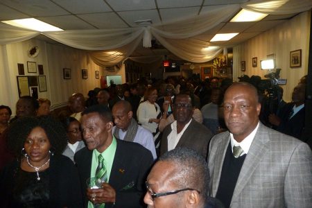 This APNU+AFC photo shows a section of the gathering.