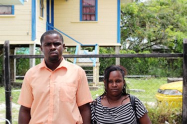 Kevon Critchlow and Suemede Eastman-Critchlow at the Sparendaam Magistrate’s Court.