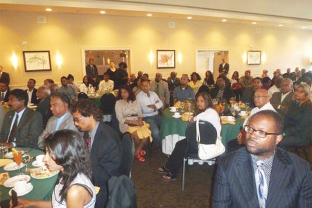  A section of the gathering at an APNU+AFC event in Ontario