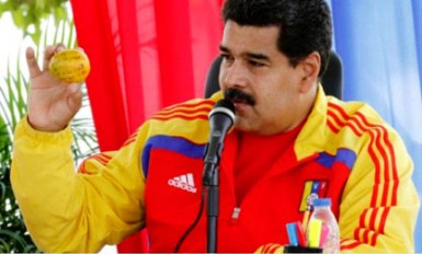 Nicolas Maduro and the mango