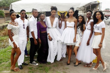 Traits Model Management’s models at the recently held fashion walk against Domestic Violence