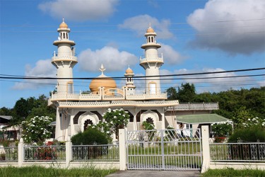 The mosque 