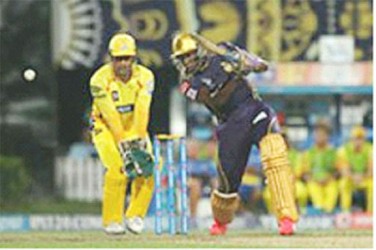 Andre Russell scored 55 from 32 balls to get his side across the line 