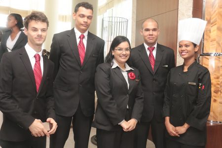 Employees of the Marriott Hotel