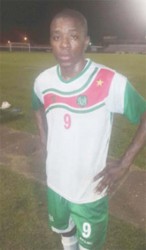 Surinamese Goal Scorer Gregory Rigters
