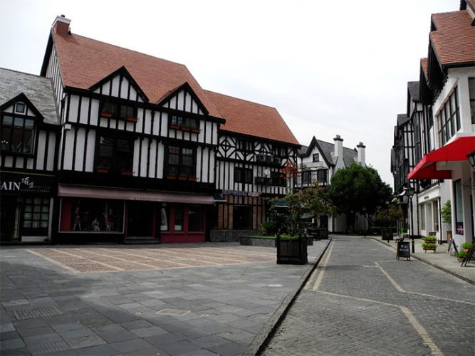 Thames Town, near Shanghai, China. (Reuters/Courtesy of Wade Shepard)