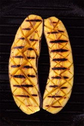 Grilled ripe plantain (Photo by Cynthia Nelson)