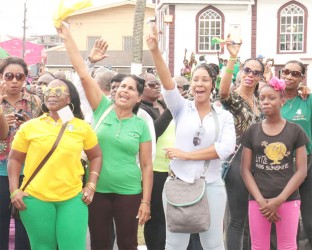 President David Granger spoke of the magnitude of the contribution women continue to make to the country.