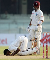 Shivnarine Chanderpaul is famous for kissing the turf whenever he scores a century. Unfortunately, he will be unable to continue that tradition having been left out of the West Indies squad to face the touring Australians next month a move that signifies the end of his illustrious career. 
