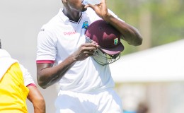 Holder top scored with a brilliant 82 (picture courtesy WICB)