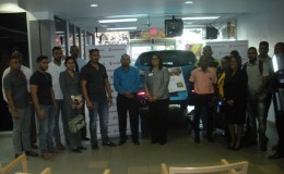 Some of the auto dealers with Scotiabank representatives
