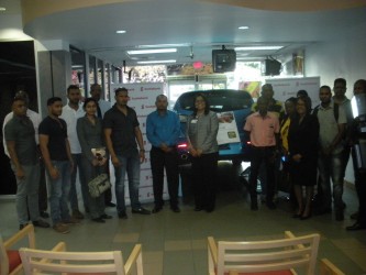 Some of the auto dealers with Scotiabank representatives 