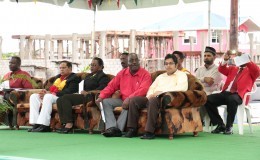 Dignitaries at the event