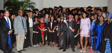 The graduates and invitees (Ministry of Education photo)