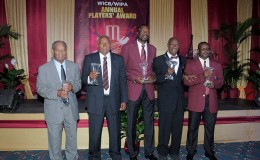  Knights of West Indies Cricket during the WICB/WIPA Awards 2015 at the Pegasus Hotel, New Kingston, Jamaica on Tuesday. Photo by WICB Media/Randy Brooks of Brooks Latouche Photography