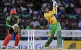 Amazon Warriors skipper Denesh Ramdin led his team to its first win of this year’s CPL tournament with an unbeaten knock of 54. (Photo courtesy of CPL website)