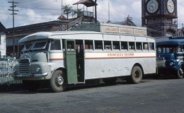 A photo of one of the blue buses. Named Princess Yasmin, it was a Cane Grove and Mahaica express bus. (Internet photo)