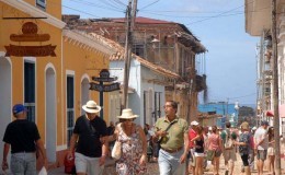 Tourists in Havana