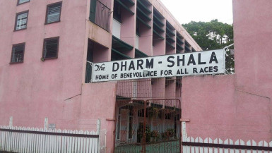 The Dharm Shala building