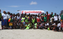 Some of the participants and officials of the camp following its conclusion.