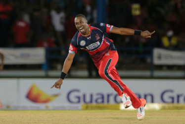 Dwayne Bravo has the Red Steel supporters in raptures