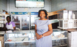 JACS Snackette, Bakery and Guest House Manager Jacqueline Smith 