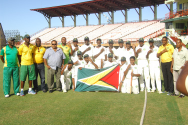 The 2015/16 West Indies Cricket Board (WICB)  Regional Under-15 champions 