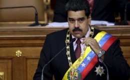 Venezuela's President Nicolas Maduro speaks at the national assembly in Caracas, July 6, 2015.
Reuters/Jorge Dan Lopez
