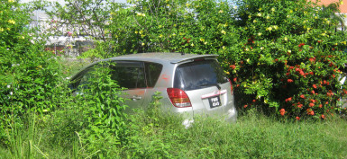 The car in which the killer was hiding 
