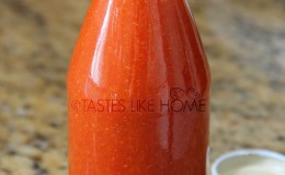 Hot Sauce  with Tomatoes  (Photo by Cynthia  Nelson) 