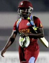 West Indies star batsman Stafanie Taylor ... made just three. 