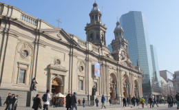  The Cathedral in Santiago’s Plaza de Armas (main square)
