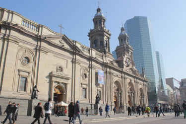  The Cathedral in Santiago’s Plaza de Armas (main square) 