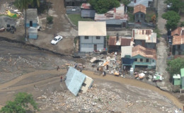 The devastation that has been left behind (Facebook page of Robert Tonge, Dominica Minister of Tourism and Urban Renewal)