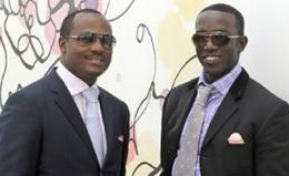 Brian Lara (left) and fellow Trinidadian Dwight Yorke have been confirmed for the charity game.