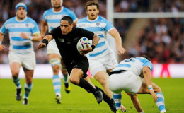 New Zealand’s Aaron Smith in action. (Reuters photo)