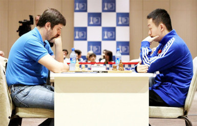 Wei Yi (right), a Chinese 16-year-old grandmaster faces Russia’s Peter Svidler in the rigorous 2015 FIDE World Chess Cup that is currently happening in Baku, Azerbaijan. Eight players remain in the competition from the 128 grandmasters who qualified to match minds with the finest chess players on the planet. Wei drew his first game with the black pieces and currently has the advantageous white pieces for game two against one of Svidler ultra-solid defences.
