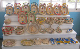 Some of the craft items which were on display at St Cuthbert’s Mission Heritage Day celebrations on Saturday