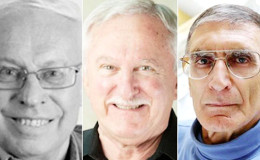 The 2015 Nobel Prize in Chemistry was won by Sweden’s Tomas Lindahl (left), Paul Modrich (centre) of the U.S. and Turkish-American Aziz Sancar.
