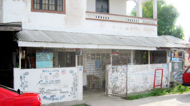 The shop which was robbed.