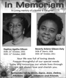 Daphne Gibson & Beverly Gibson-Daly