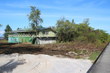 This building which had been shrouded by trees is now clearly visible from the seawall