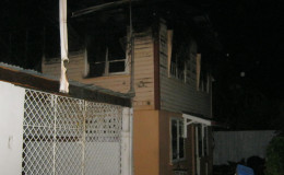 The burnt house.
