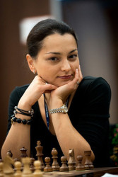 Russia’s top board player Alexandra Kosteniuk has been scoring heavily for her country. The Russian women have not lost a game in the 2015 European Team Championships and are expected to win the gold medal.