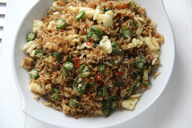 Okra Fried Rice (Photo by Cynthia Nelson)